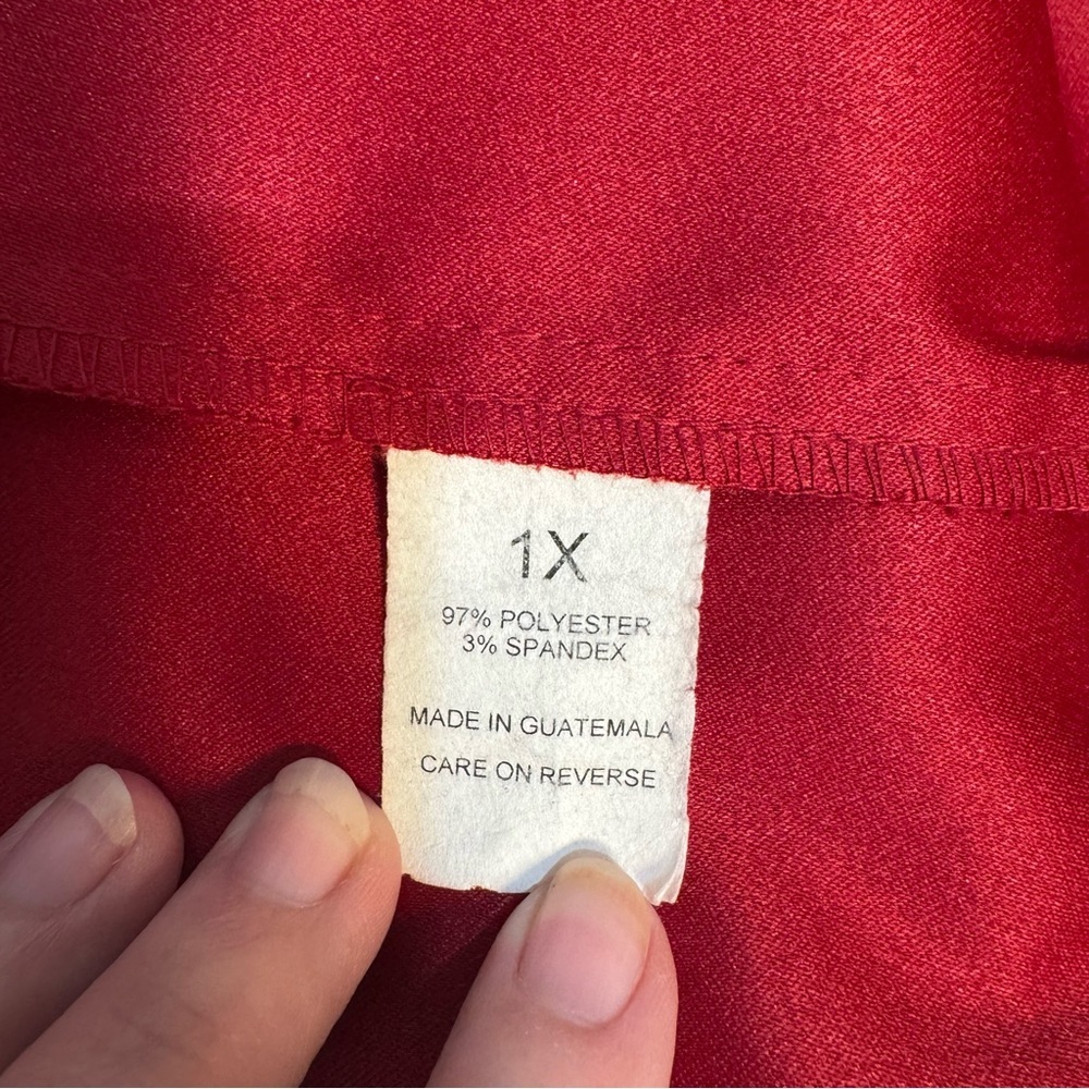 Briggs New York Red Blazer Classic Tailored Suit Jacket - Picture 6 of 7